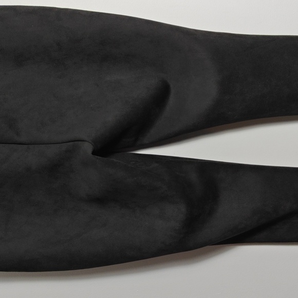 ANDREW MARC High Rise Faux Suede Ankle Pant Leggings Size Large - Picture 11 of 16